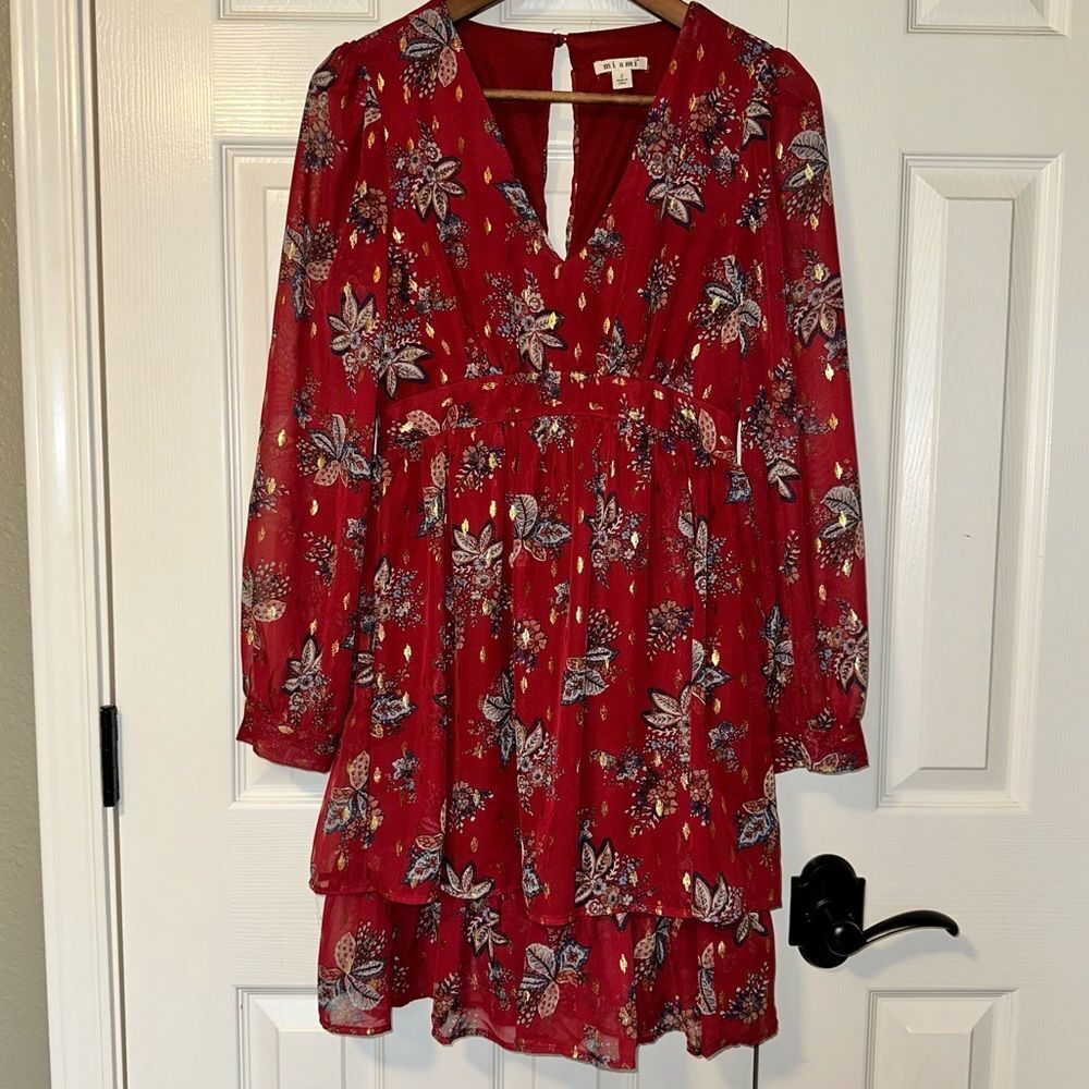 Miami Long Sleeve Dress Size Small
